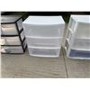 Image 5 : PLASTIC DRAWER UNITS AND MESH POP-UP LAUNDRY BAGS
