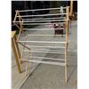 Image 7 : FOLDING DRYING RACK AND FOLDING TABLE (OR A TABLE FOR ANYTHING YOU WANT IT TO BE)