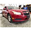 Image 8 : PARKSVILLE - 2011 CHEVROLET CRUZE RED 143917 KMS - 162986-1