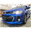 Image 2 : PARKSVILLE - 2017 CHEVROLET SONIC BLUE 100696 KMS - 159511-3