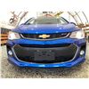 Image 5 : PARKSVILLE - 2017 CHEVROLET SONIC BLUE 100696 KMS - 159511-3