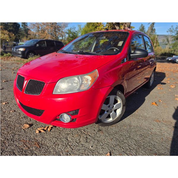 DUNCAN - 2010 PONTIAC G3 RED 127394 KMS - 108421-3