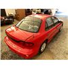 Image 4 : PARKSVILLE - 2003 PONTIAC SUNFIRE RED 255864 KMS - 167818-2