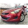 Image 1 : PARKSVILLE - 2013 HYUNDAI ELANTRA RED 286211 KMS - 299425-1