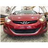 Image 5 : PARKSVILLE - 2013 HYUNDAI ELANTRA RED 286211 KMS - 299425-1