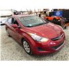 Image 9 : PARKSVILLE - 2013 HYUNDAI ELANTRA RED 286211 KMS - 299425-1