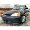 Image 1 : PARKSVILLE - 2003 HONDA CIVIC BLACK 221181 TMU KMS - 905630-3