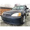 Image 2 : PARKSVILLE - 2003 HONDA CIVIC BLACK 221181 TMU KMS - 905630-3