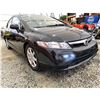 Image 8 : PARKSVILLE - 2006 HONDA CIVIC BLACK 346115 KMS - 003830-3
