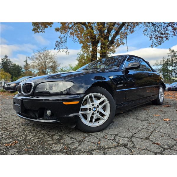 DUNCAN - 2004 BMW 325CI BLACK 295668 KMS - L27009-3