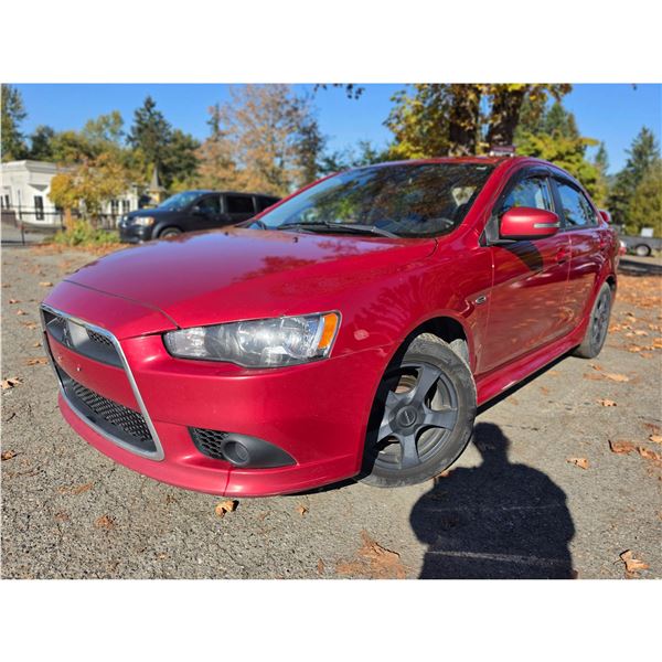 DUNCAN - 2015 MITSUBISHI LANCER RED 324480 KMS - 606912-3