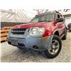 Image 1 : PARKSVILLE - 2002 NISSAN XTERRA RED 325202 KMS - 587292-2