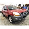 Image 8 : PARKSVILLE - 2007 KIA SPORTAGE RED 215233 KMS - 301062-2