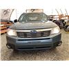 Image 5 : PARKSVILLE - 2009 SUBARU FORESTER BLU  E 229276 KMS - 753710-2