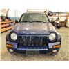 Image 20 : PARKSVILLE - 2004 JEEP LIBERTY BLUE 259270 KMS - 309616-3