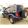 Image 8 : PARKSVILLE - 2004 JEEP LIBERTY BLUE 259270 KMS - 309616-3