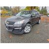 Image 2 : DUNCAN - 2015 CHEVROLET TRAVERSE GREY  TRUE MILAGE UNKNOWN - 127870-3