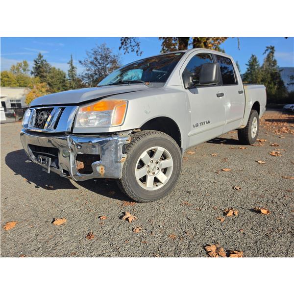 DUNCAN - 2012 NISSAN TITAN SILVER 238465 KMS - 300580-3