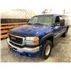 Image 3 : PARKSVILLE - 2003 GMC SIERRA BLUE 336967 KMS - 169357-3
