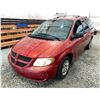Image 3 : PARKSVILLE - 2005 DODGE CARAVAN/GRAND CARAVAN RED 207625 KMS - 258910-4