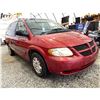 Image 8 : PARKSVILLE - 2005 DODGE CARAVAN/GRAND CARAVAN RED 207625 KMS - 258910-4