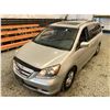 Image 4 : PARKSVILLE - 2005 HONDA ODYSSEY SILVER 361709 KMS - 510954-3