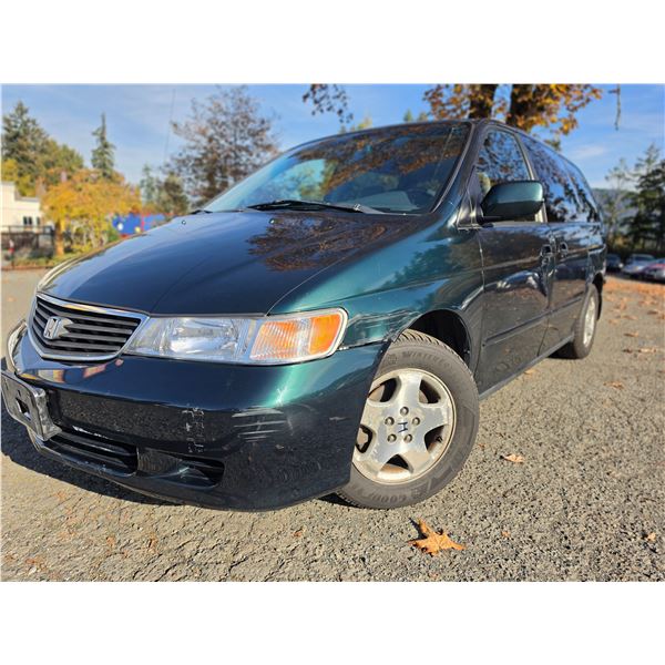 DUNCAN - 1999 HONDA ODYSSEY GREEN 252763 KMS - 002285-1