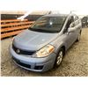 Image 3 : PARKSVILLE - 2011 NISSAN VERSA BLUE 174360 KMS - 450947-2