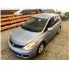 Image 4 : PARKSVILLE - 2011 NISSAN VERSA BLUE 174360 KMS - 450947-2