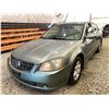 Image 3 : PARKSVILLE - 2005 NISSAN ALTIMA GREEN 278429 KMS - 282254-2