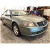 Image 8 : PARKSVILLE - 2005 NISSAN ALTIMA GREEN 278429 KMS - 282254-2