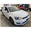 Image 9 : PARKSVILLE - 2017 VOLKSWAGEN GOLF SPORTWAGEN WHITE 164752 KMS - 523165-3