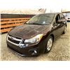 Image 3 : PARKSVILLE - 2013 SUBARU IMPREZA BROWN 101484 KMS - 806585-3