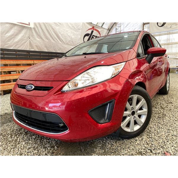 PARKSVILLE - 2011 FORD FIESTA RED 191962 KMS - 194892-1