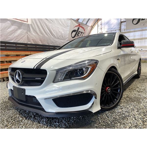 PARKSVILLE - 2015 MERCEDES-BENZ CLA-CLASS WHITE 122394 KMS - 201965-3