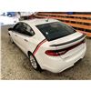 Image 22 : PARKSVILLE - 2013 DODGE DART WHITE 72776 KMS - 347282-3