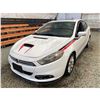 Image 3 : PARKSVILLE - 2013 DODGE DART WHITE 72776 KMS - 347282-3