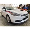 Image 8 : PARKSVILLE - 2013 DODGE DART WHITE 72776 KMS - 347282-3