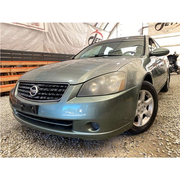 PARKSVILLE - 2005 NISSAN ALTIMA GREEN 278429 KMS - 282254-2