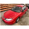 Image 10 : PARKSVILLE - 2003 PONTIAC SUNFIRE RED 255864 KMS - 167818-2
