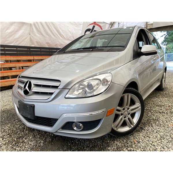 PARKSVILLE - 2011 MERCEDES-BENZ B200 GREY  201680 KMS - 612762-1