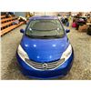 Image 7 : PARKSVILLE - 2014 NISSAN VERSA NOTE BLUE 149060 KMS - 373798-2