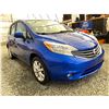 Image 8 : PARKSVILLE - 2014 NISSAN VERSA NOTE BLUE 149060 KMS - 373798-2