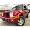 Image 1 : PARKSVILLE - 2006 JEEP COMMANDER RED 225976 KMS - 198206-2