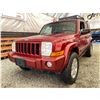 Image 2 : PARKSVILLE - 2006 JEEP COMMANDER RED 225976 KMS - 198206-2