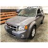 Image 3 : PARKSVILLE - 2008 FORD ESCAPE GREY 252904 KMS - 090004-1