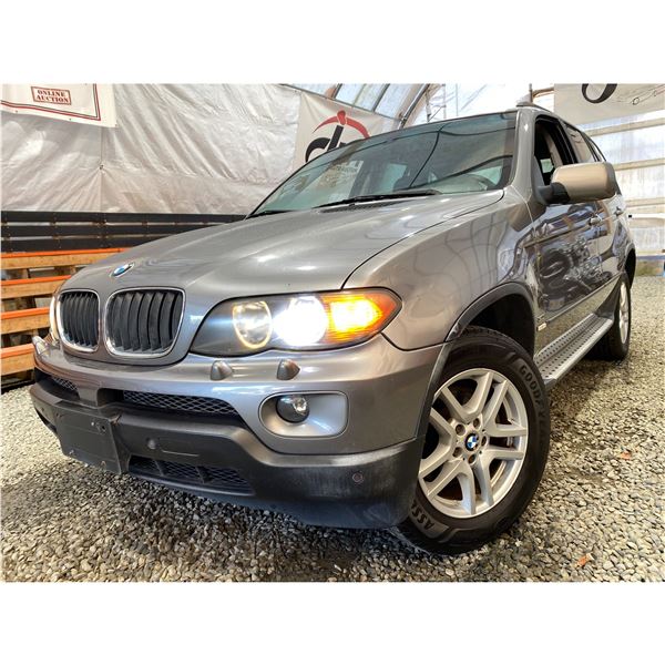 PARKSVILLE - 2004 BMW X5 GREY 202264 KMS - U30718-3