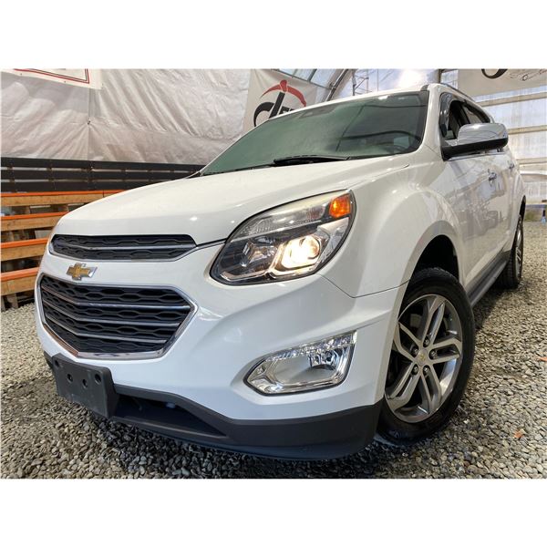 PARKSVILLE - 2016 CHEVROLET EQUINOX WHITE 165905 KMS - 193523-3