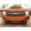 Image 5 : PARKSVILLE - 2007 CHEVROLET AVALANCHE ORANGE  204674 KMS - 305809-4