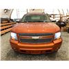 Image 6 : PARKSVILLE - 2007 CHEVROLET AVALANCHE ORANGE  204674 KMS - 305809-4